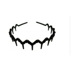 Black Toothed Headband