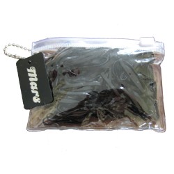 Mini Elastic Hair bands with Pouch- Black