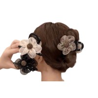 1 PK Lace Floral Hair Claw