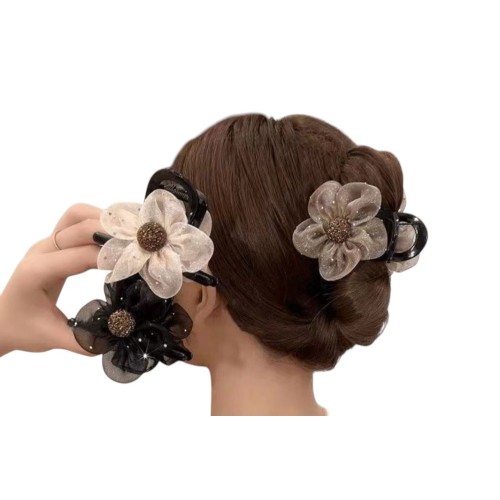 1 PK Lace Floral Hair Claw