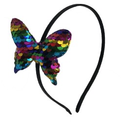 Butterfly Sequins Headband