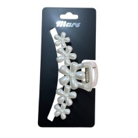 NEW ! 1 PK Pearl Hair Claw