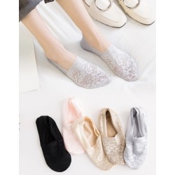 Summer Invisible Lace Socks