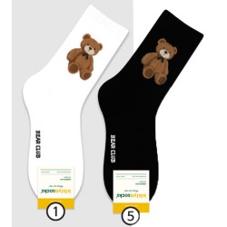 Long Cotton Socks - Bear