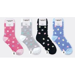 Winter Fuzzy Warm Socks  - Polka Dot