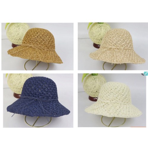 Women Summer Straw Hat- Foldable