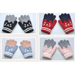 Kids Warm Gloves - Cat